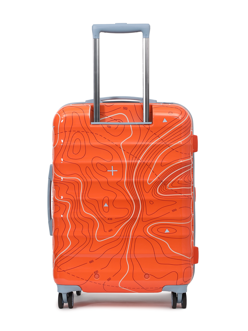 Topo (Medium + Large) Set of 2 Check-in Eco Hardsided Trolley Bag, Travel Suitcase for Men and Women ( Dual Tone) 15000EHT1ONW