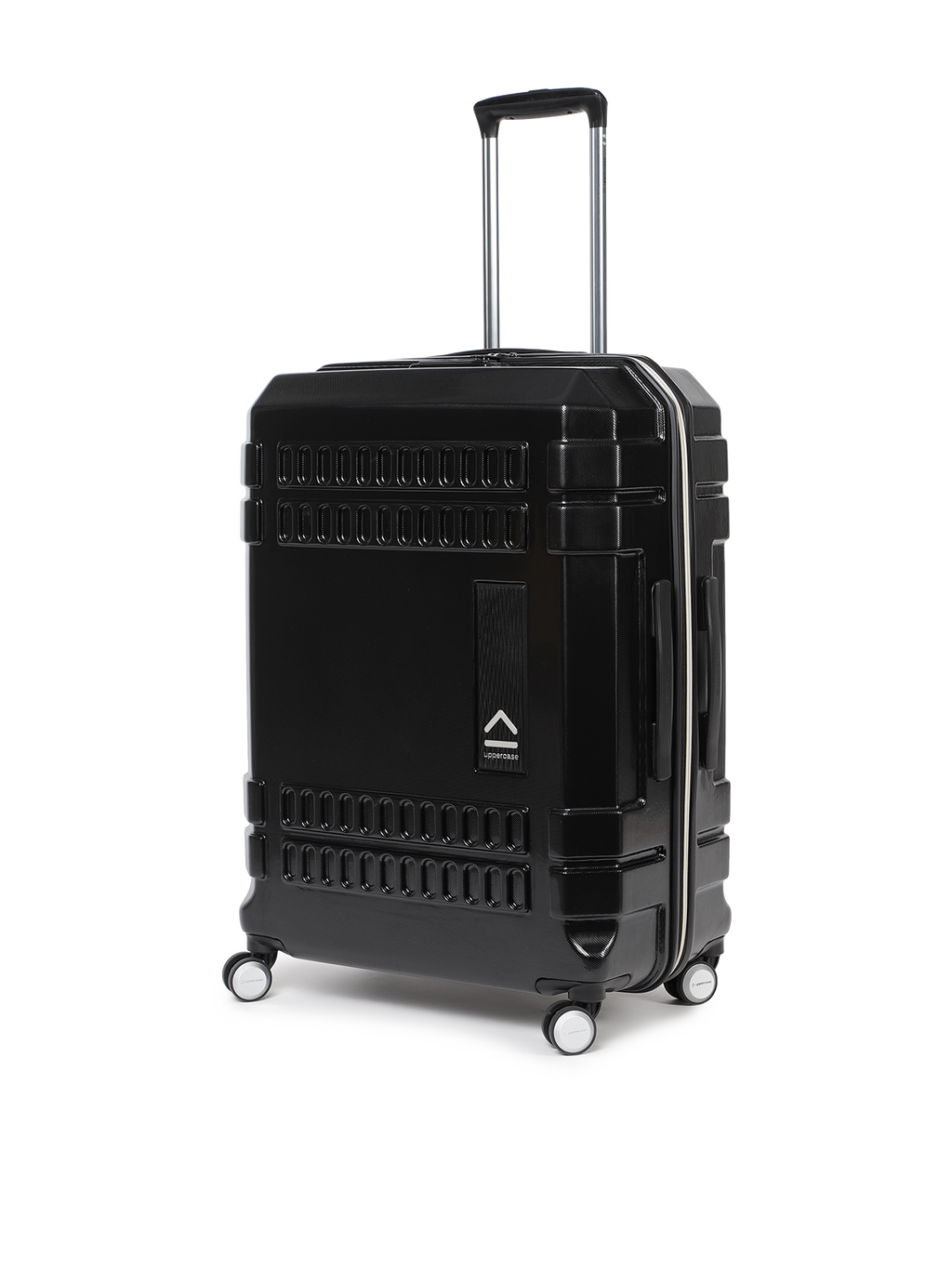 Bullet | Trolley Bag Set of 3 (S+M+L) | Hardsided Polycarbonate Printed Luggage | Cabin & Check-in Luggage | Anti-Scratch | TSA Lock & Anti-Theft Zippers | 2000 Days Warranty (Black)