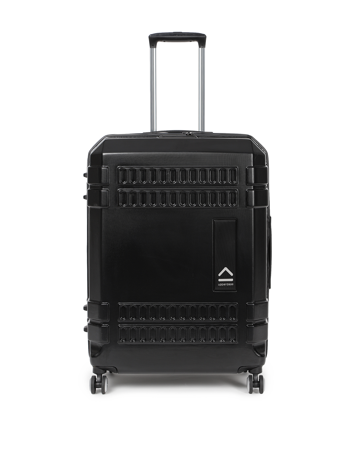 Bullet | Trolley Bag Set of 3 (S+M+L) | Hardsided Polycarbonate Printed Luggage | Cabin & Check-in Luggage | Anti-Scratch | TSA Lock & Anti-Theft Zippers | 2000 Days Warranty (Black)