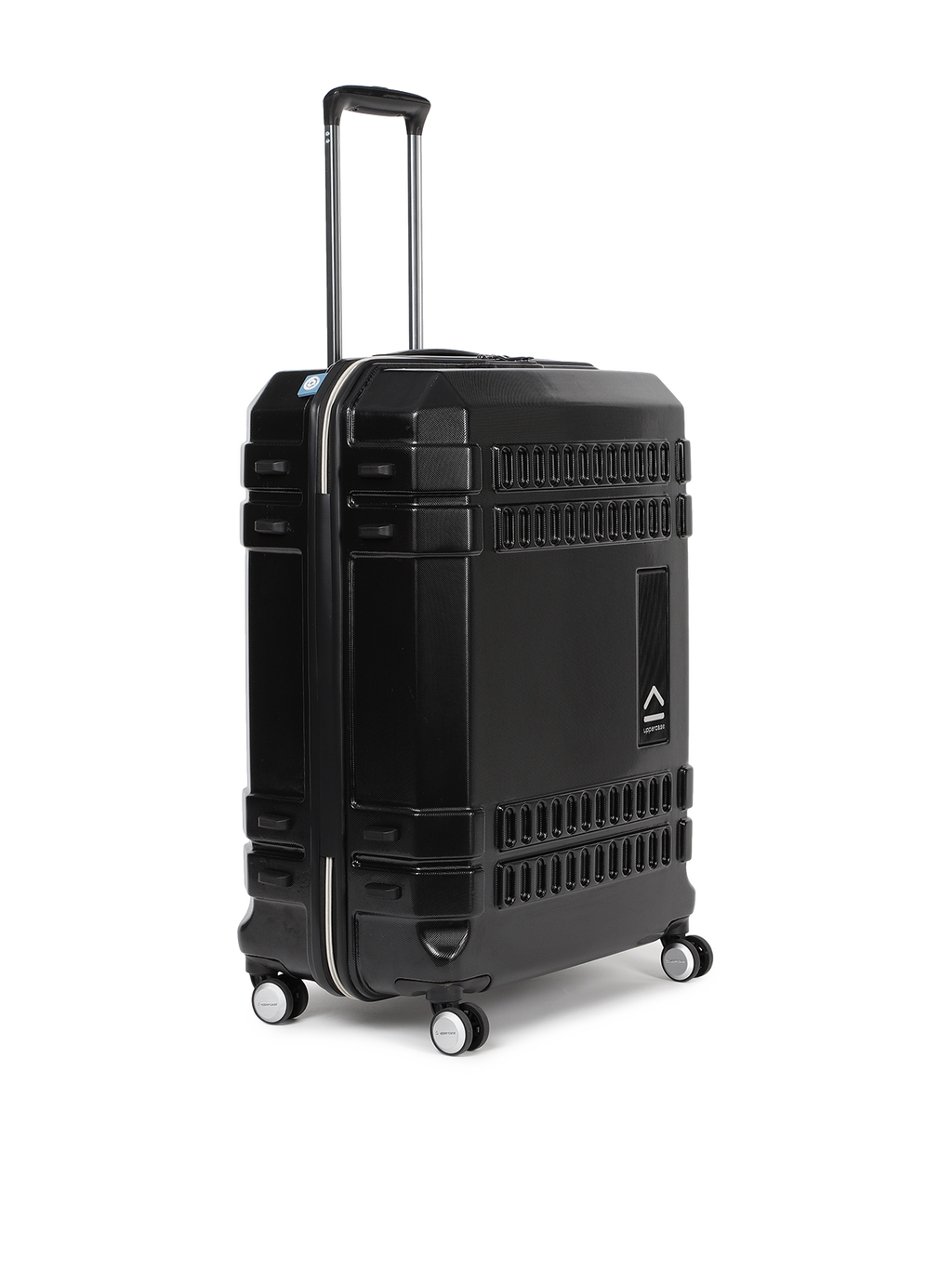 Bullet | Trolley Bag Set of 3 (S+M+L) | Hardsided Polycarbonate Printed Luggage | Cabin & Check-in Luggage | Anti-Scratch | TSA Lock & Anti-Theft Zippers | 2000 Days Warranty (Black)