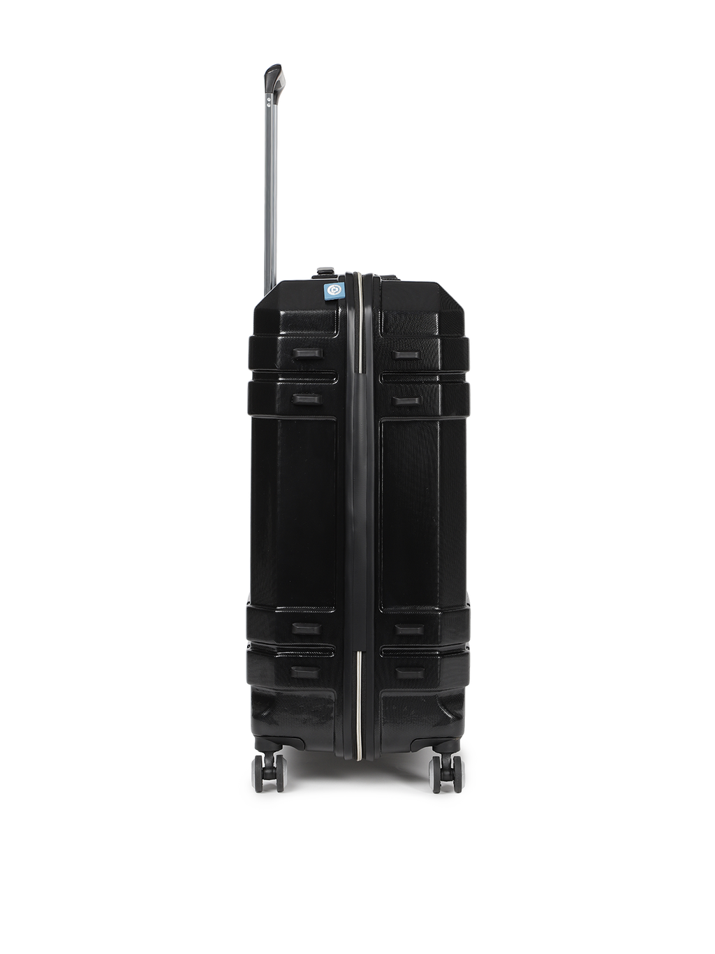 Bullet | Trolley Bag Set of 3 (S+M+L) | Hardsided Polycarbonate Printed Luggage | Cabin & Check-in Luggage | Anti-Scratch | TSA Lock & Anti-Theft Zippers | 2000 Days Warranty (Black)