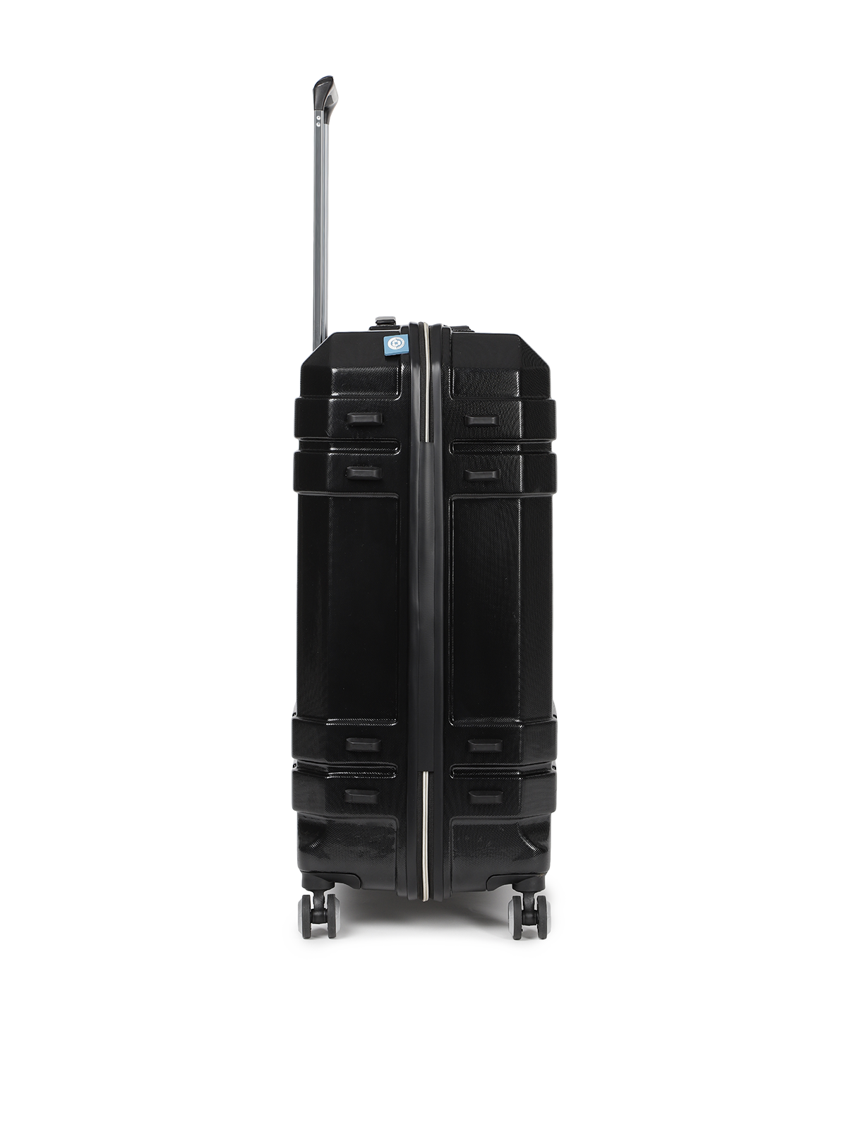 Bullet | Trolley Bag Set of 3 (S+M+L) | Hardsided Polycarbonate Printed Luggage | Cabin & Check-in Luggage | Anti-Scratch | TSA Lock & Anti-Theft Zippers | 2000 Days Warranty (Black)
