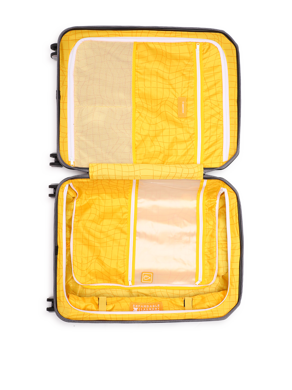 Trolley Bag Set of 3 (S+M+L) | Hardsided Polycarbonate Printed Luggage | Cabin & Check-in Luggage | Anti-Scratch | TSA Lock & Anti-Theft Zippers | 2000 Days Warranty (Green)