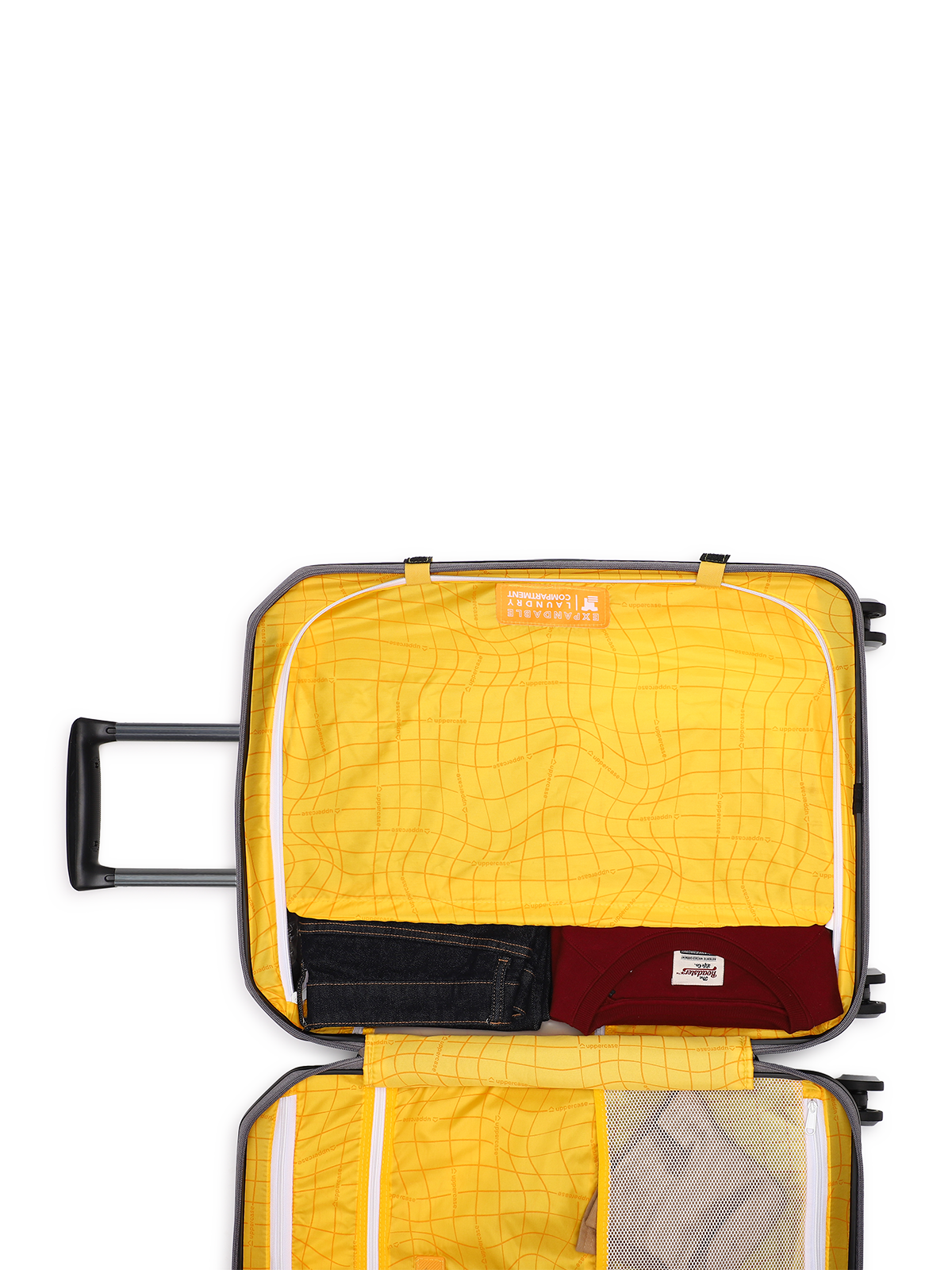 Trolley Bag Set of 3 (S+M+L) | Hardsided Polycarbonate Printed Luggage | Cabin & Check-in Luggage | Anti-Scratch | TSA Lock & Anti-Theft Zippers | 2000 Days Warranty (Green)