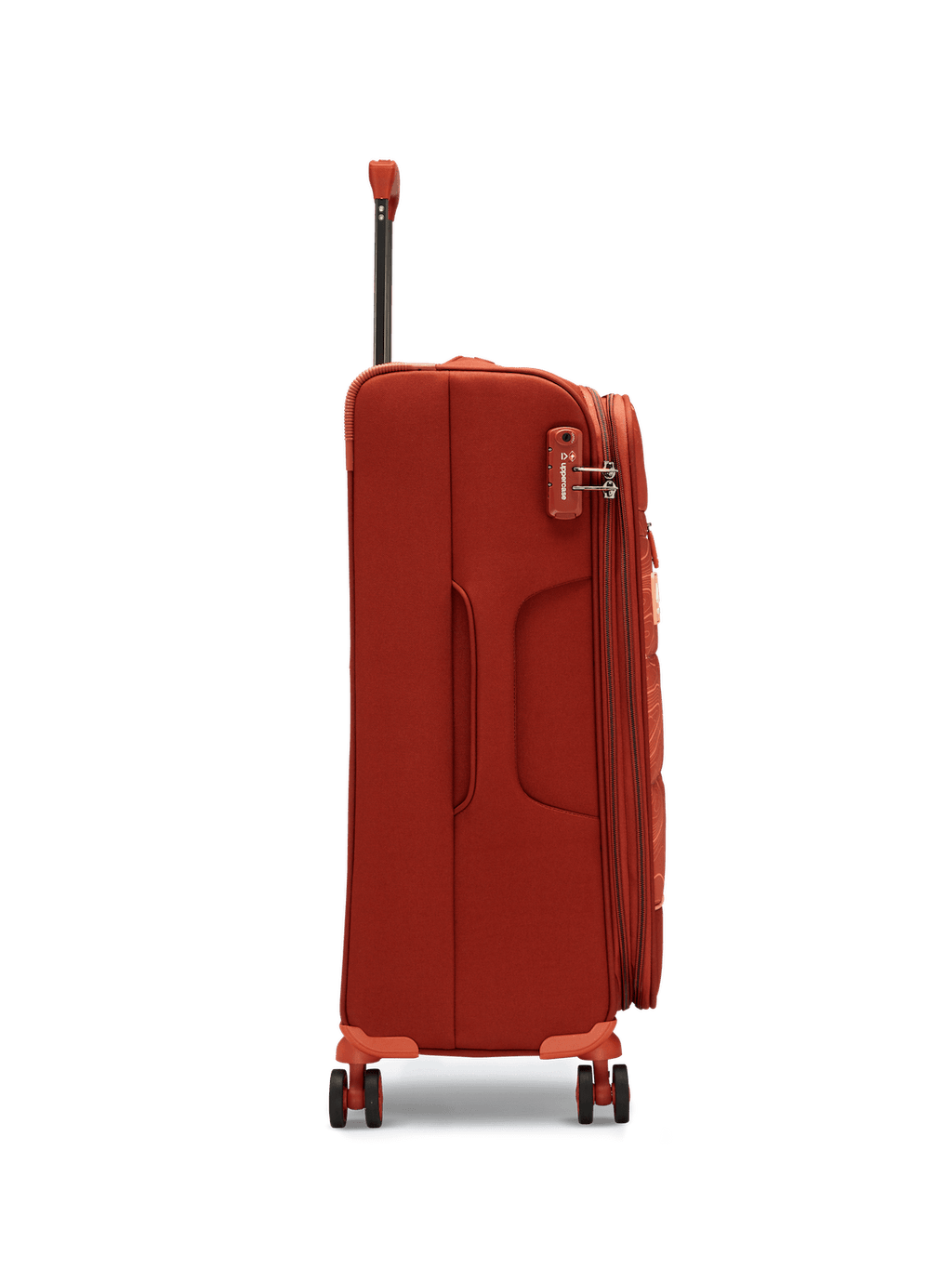 Topo Trolley Bag Set of 3 (S+M+L) Soft Printed Luggage | Sustainable Cabin & Check-in Luggage | 8 wheel Trolley Bag |  TSA Lock | Suitcase for Travel (Red) | 2500 Days Warranty