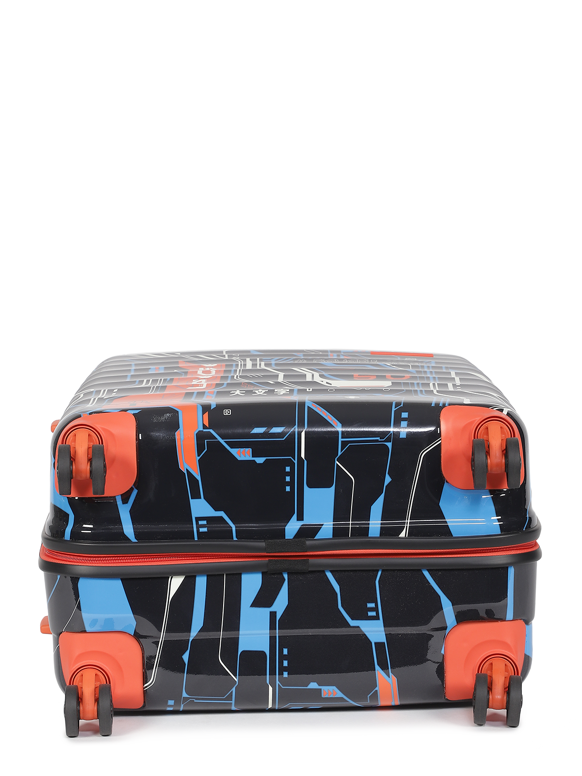 Trolley Bag Set of 3 (S+M+L) | Hardsided Polycarbonate Printed Luggage | Cabin & Check-in Luggage | Anti-Scratch | TSA Lock & Anti-Theft Zippers | 2000 Days Warranty (Green)