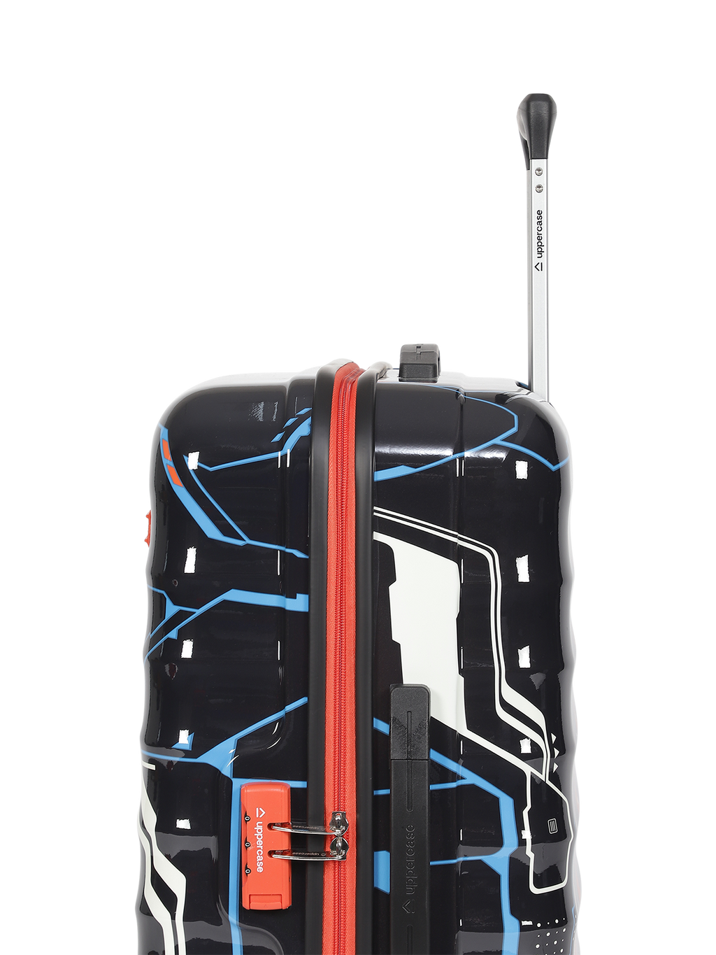 Trolley Bag Set of 3 (S+M+L) | Hardsided Polycarbonate Printed Luggage | Cabin & Check-in Luggage | Anti-Scratch | TSA Lock & Anti-Theft Zippers | 2000 Days Warranty (Green)