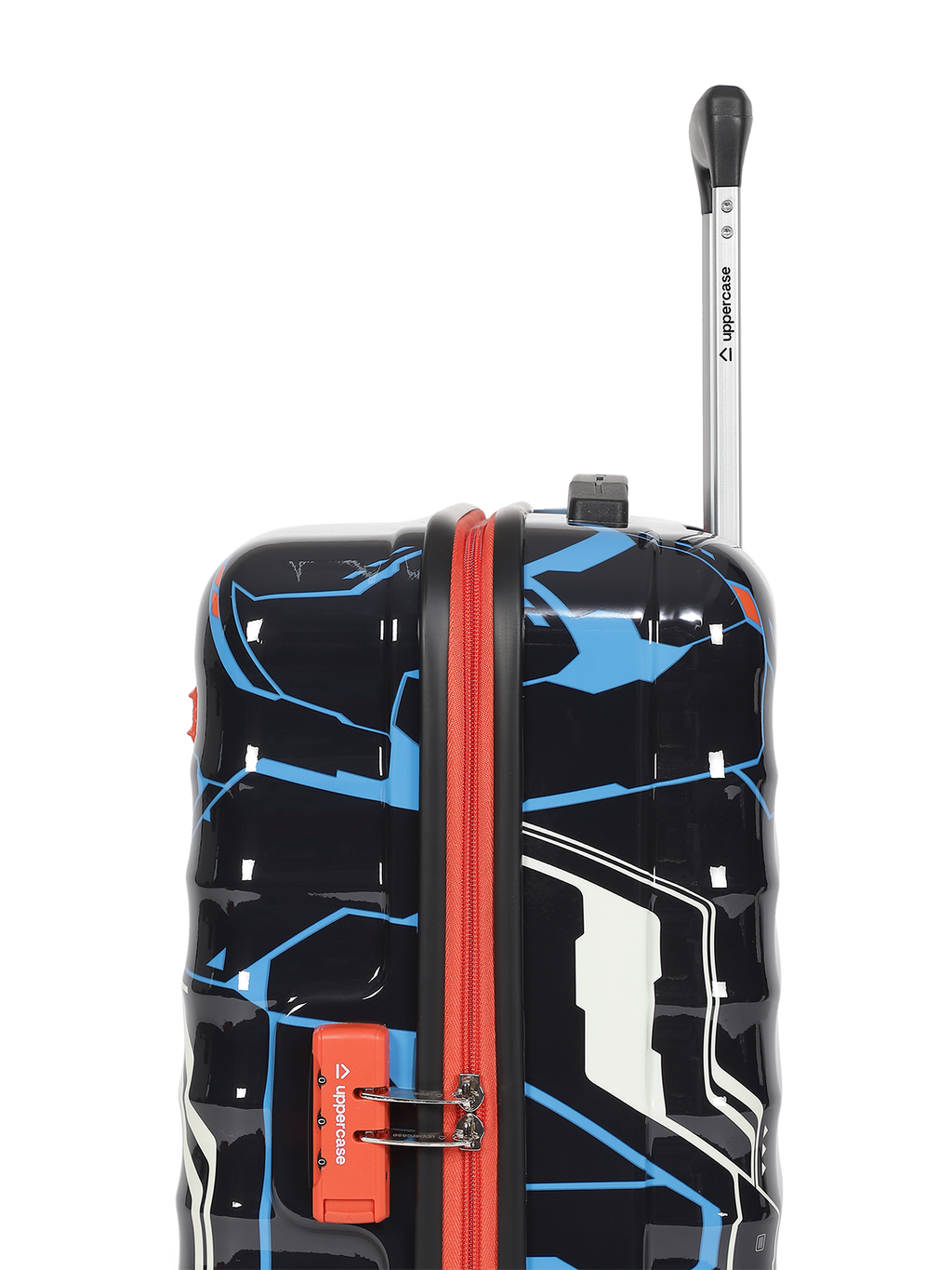 Trolley Bag Set of 3 (S+M+L) | Hardsided Polycarbonate Printed Luggage | Cabin & Check-in Luggage | Anti-Scratch | TSA Lock & Anti-Theft Zippers | 2000 Days Warranty (Green)