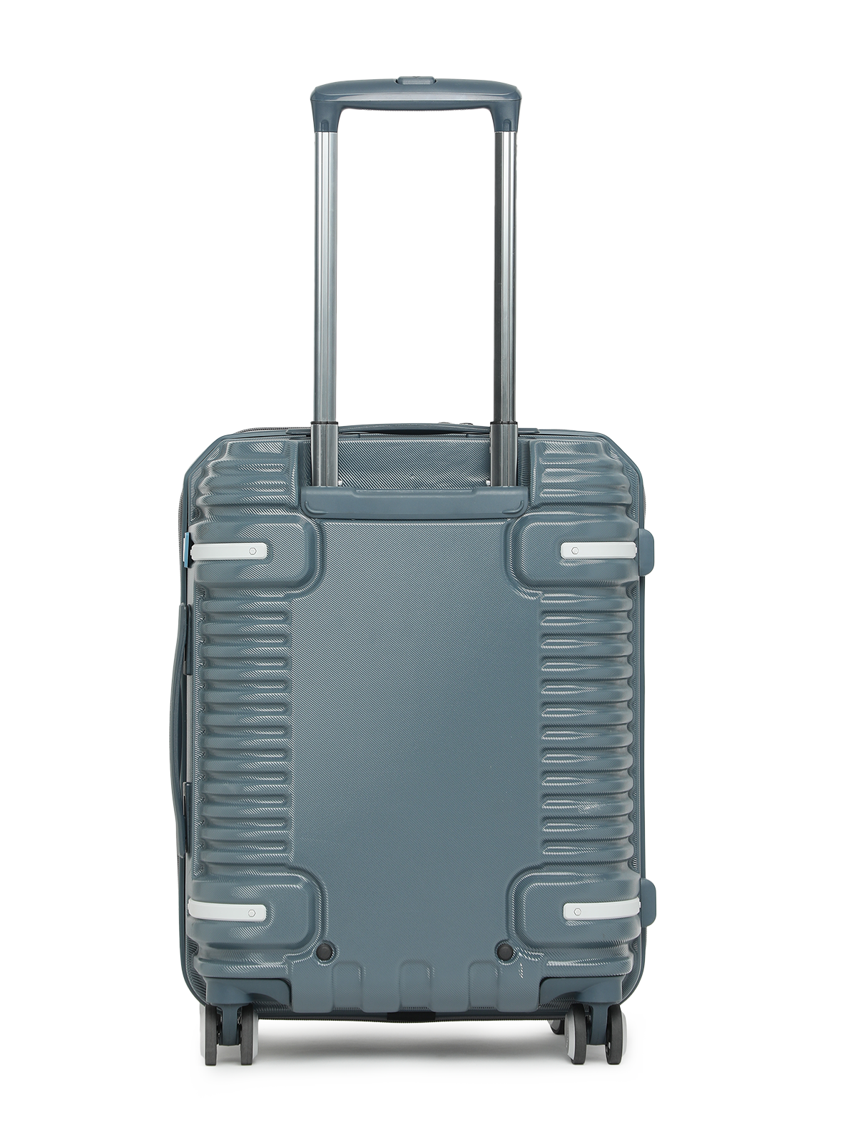 Ridge 22500EHT1BLU Set of 3 (S+M+L) Hardsided Polycarbonate Luggage, 8 Wheel Eco Trolley Bag with TSA Lock and Anti Theft Zippers, Travel Suitcase for Men and Women (Blue)