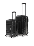 Bullet 11900EHT1GRN Set of 2 (S+M) Hardsided Polycarbonate Luggage, 8 Wheel Eco Trolley Bag with TSA Lock and Anti Theft Zippers, Travel Suitcase for Men and Women (Green)