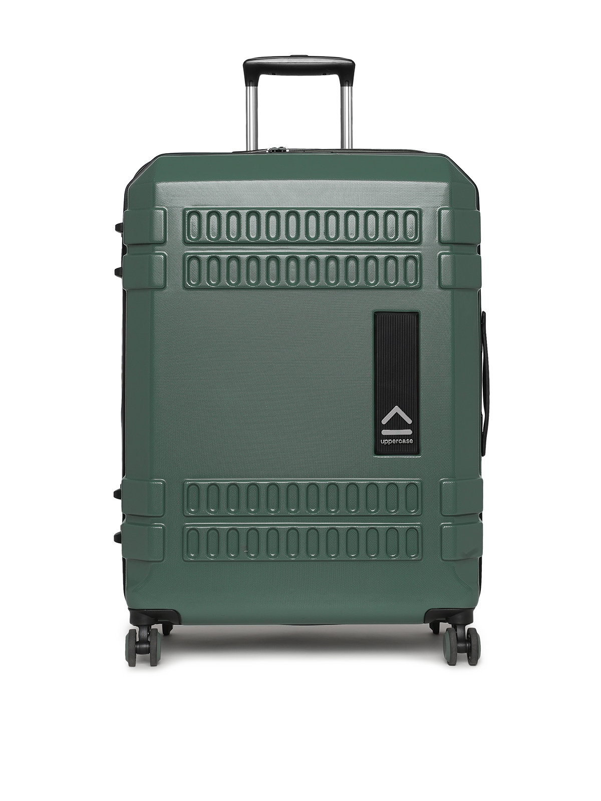 Bullet | Trolley Bag Set of 3 (S+M+L) | Hardsided Polycarbonate Printed Luggage | Cabin & Check-in Luggage | Anti-Scratch | TSA Lock & Anti-Theft Zippers | 2000 Days Warranty (Green)