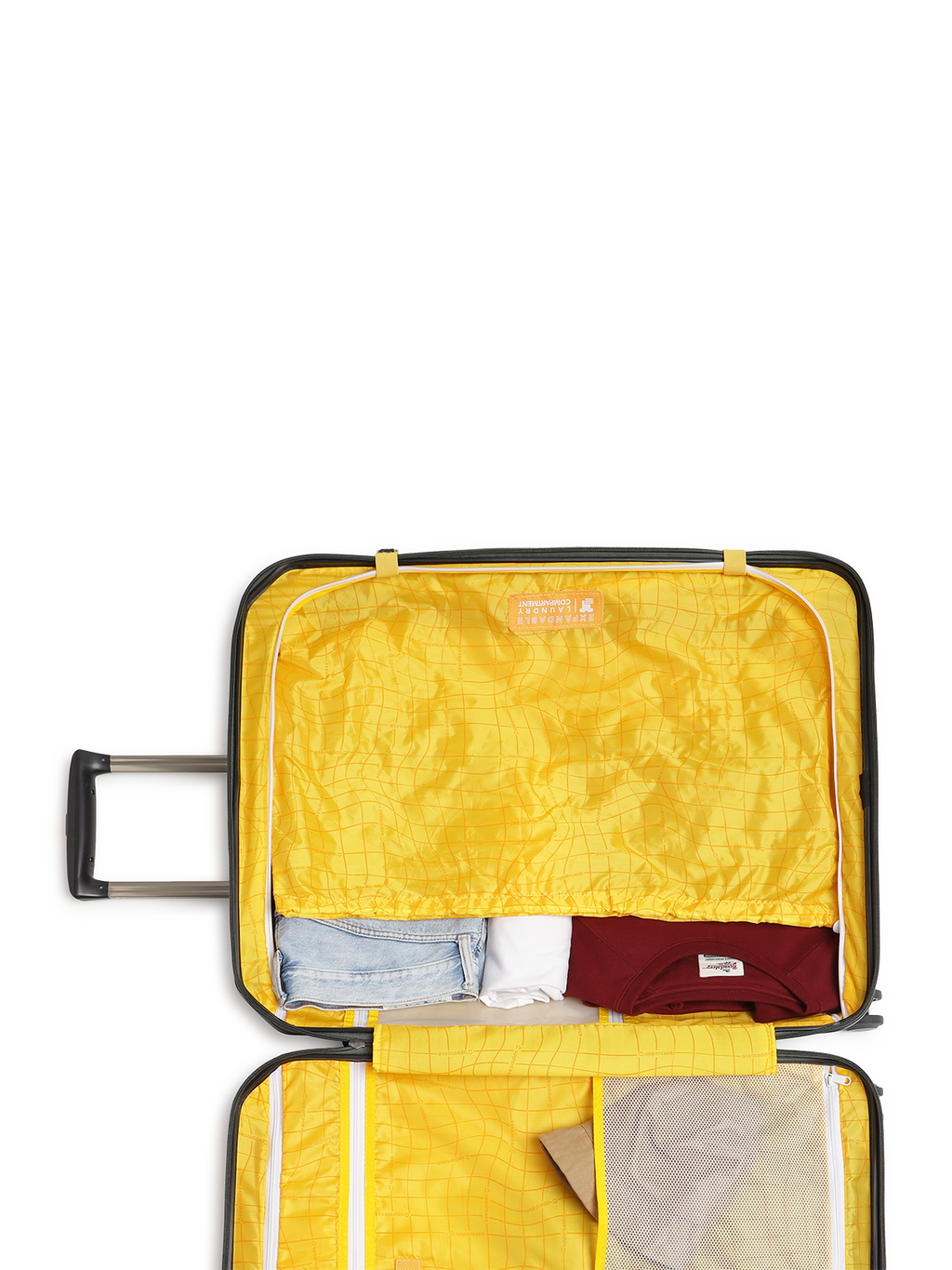 Bullet | Trolley Bag Set of 3 (S+M+L) | Hardsided Polycarbonate Printed Luggage | Cabin & Check-in Luggage | Anti-Scratch | TSA Lock & Anti-Theft Zippers | 2000 Days Warranty (Green)